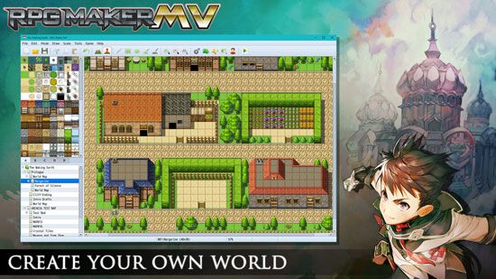 make your own rpg video game with rpg maker