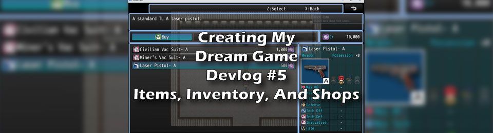 Creating My Dream Game- Devlog #3 testing talking quests