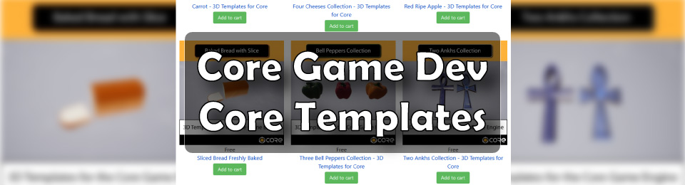 Core Game Dev - Core Templates