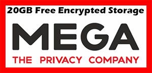 Mega- 20GB Free Cloud Storage